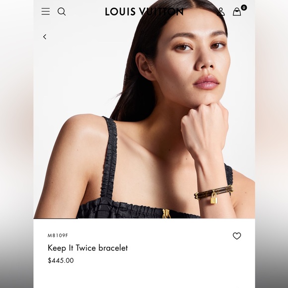 Louis Vuitton Monogram Brasle Keepit Twice Bracelet - Picture 8 of 8